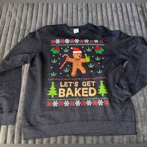 New “Let’s Get Baked” Holiday Pullover